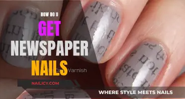 Achieving Newspaper Nails: A Step-by-Step Guide