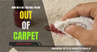 Easy Methods to Remove Red Nail Polish from Carpet