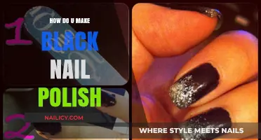 DIY Black Nail Polish: Simple Steps to Create Your Own Shade
