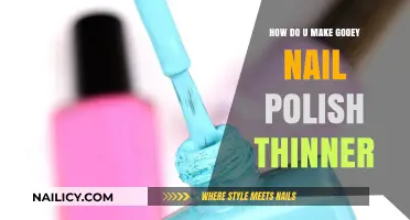 Revive Thick Nail Polish: Simple Tricks to Restore Gooey Consistency