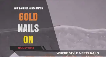 Mastering Handcrafted Gold Nails: A Step-by-Step Application Guide
