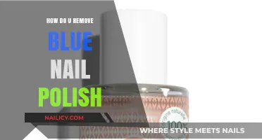 Removing Blue Nail Polish: Quick and Easy Guide