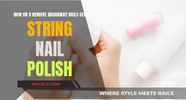 Broadway Nails Gel String Nail Polish: Easy Removal Tips