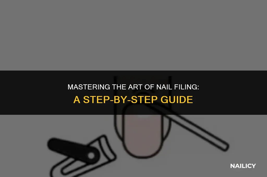 how do u use a nail file