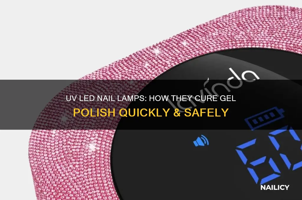 how do uv led nail lamps work