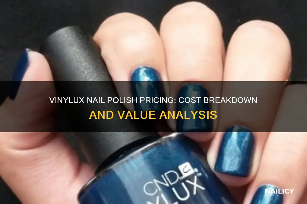 how do vinylux nail polish cost