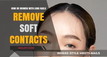Long Nails, Soft Contacts: A Tricky Task for Women