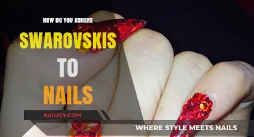 Sparkling Manicure: Easy Steps to Adhere Swarovskis to Nails
