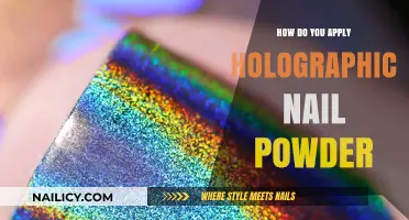 Mastering Holographic Nails: A Step-by-Step Guide to Applying Nail Powder