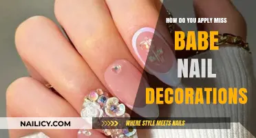 Easy Steps to Apply Miss Babe Nail Decorations Like a Pro