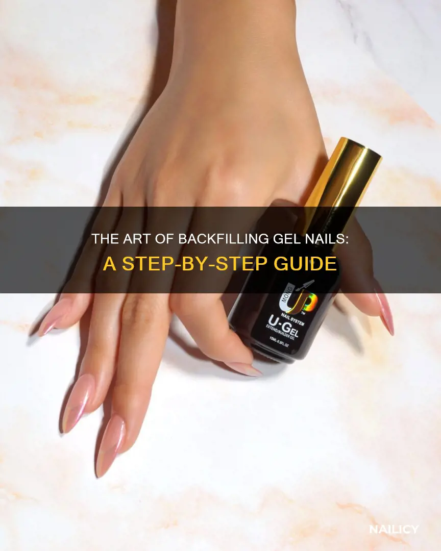 how do you backfill gel nails