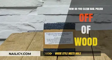 Effective Methods to Remove Nail Polish Stains from Wood Surfaces