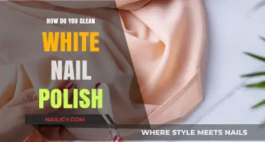 Easy Tips to Clean White Nail Polish Stains Effortlessly