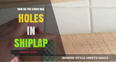 Easy Fixes: Concealing Nail Holes in Shiplap for a Seamless Look