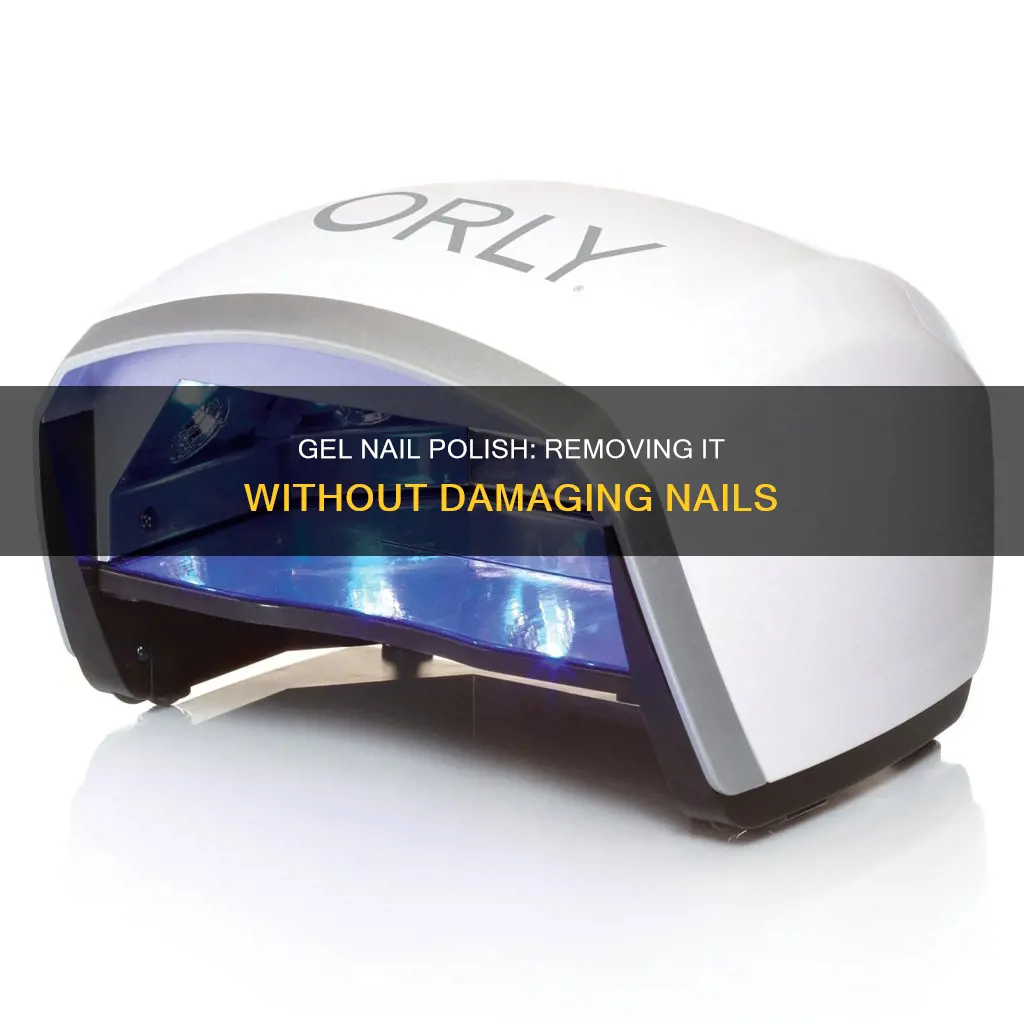 how do you cure gel nail polish