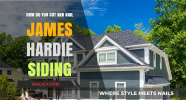 Nailing and Cutting James Hardie Siding: A Guide