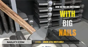 The Art of Stone Cutting: Nails as Tools