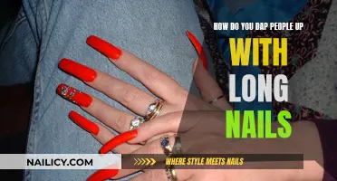 The Art of Dap with Long Nails