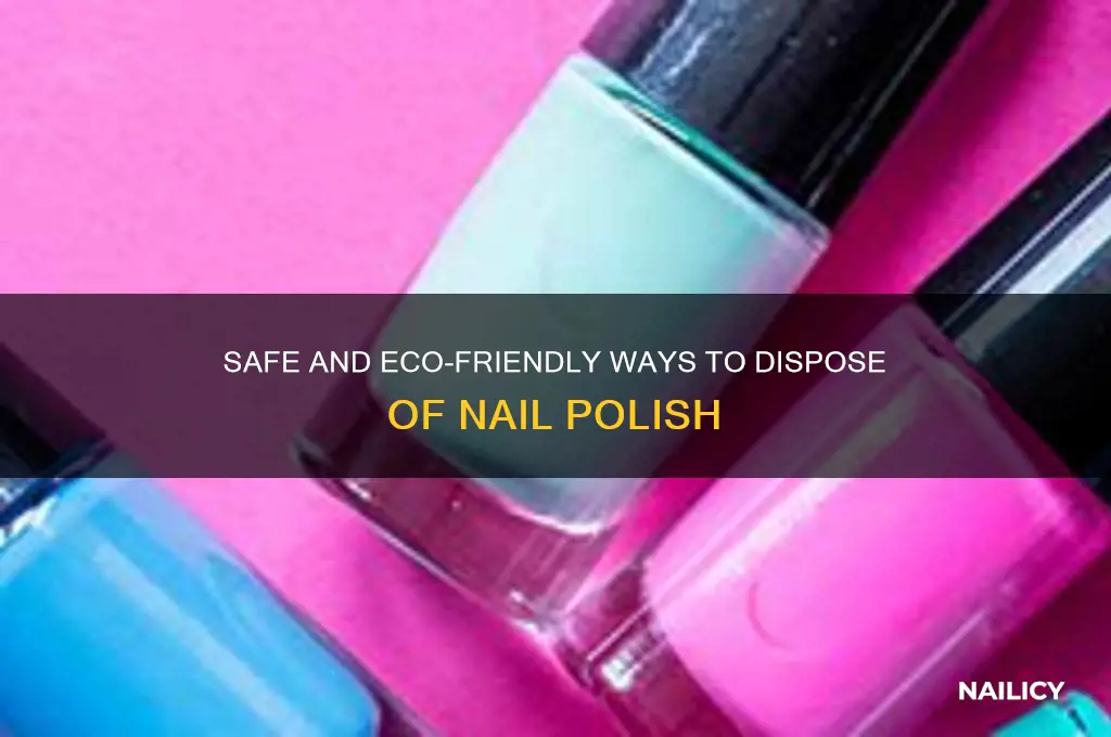 how do you discard nail polish