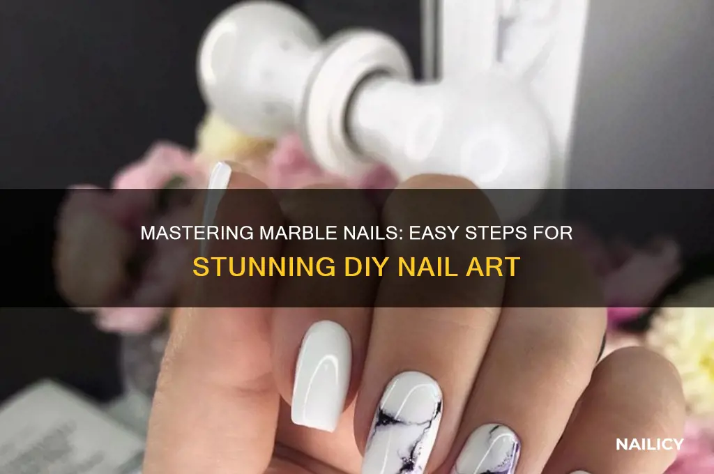 how do you do a marble nail design