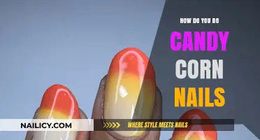 Candy Corn Nails Tutorial: Easy Halloween Manicure Design Guide