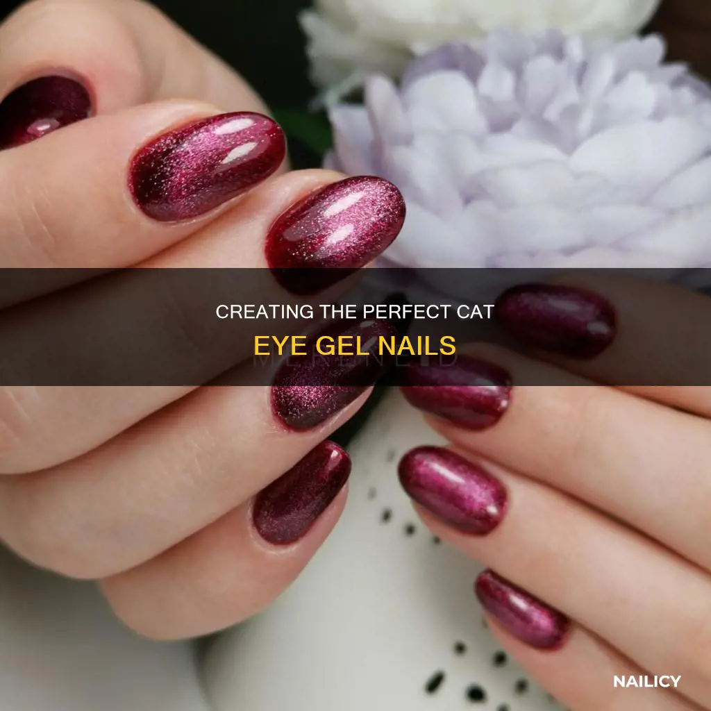 how do you do cat eye gel nails