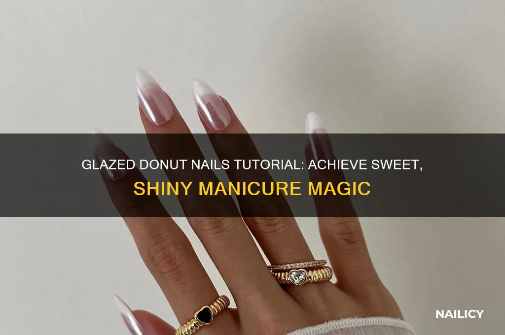 how do you do glazed donut nails
