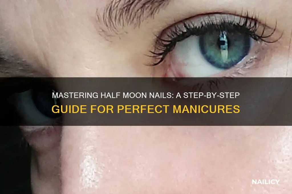how do you do half moon nails