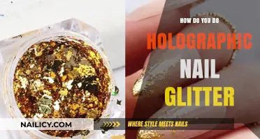 Create Stunning Holographic Nail Glitter: Easy DIY Steps and Tips