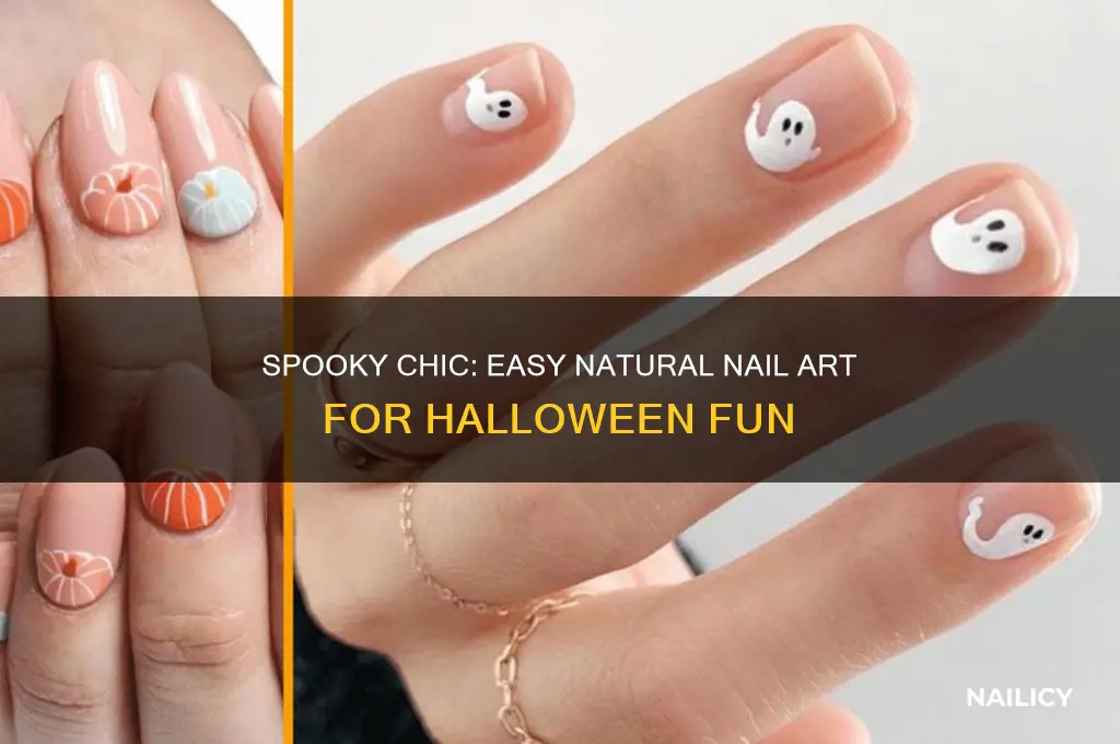 how do you do natural nails halloween style