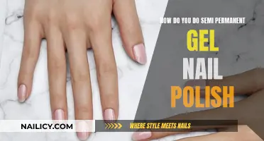 Gel Nail Polish: Semi-Permanent Application Techniques