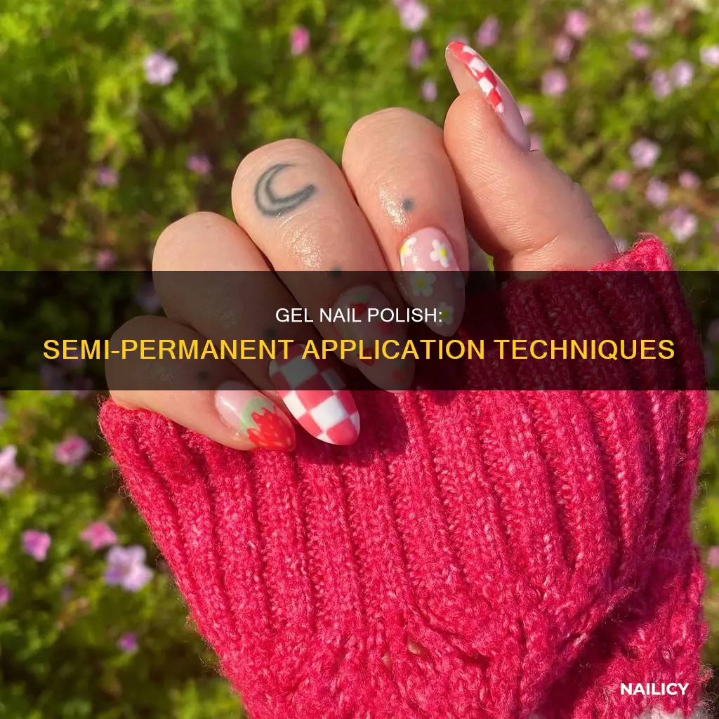 how do you do semi permanent gel nail polish