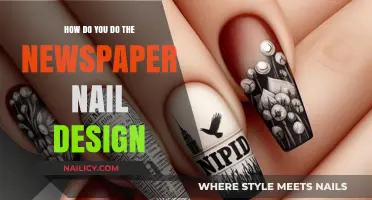 Mastering Newspaper Nail Art: A Step-by-Step DIY Guide