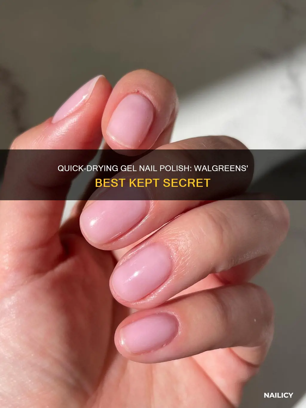 how do you dry gel nail polish from walgreens
