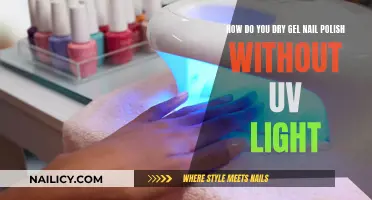 Drying Gel Nail Polish: No UV Light Needed