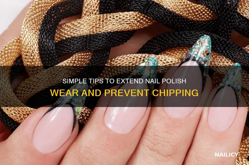 how do you extend nail polish