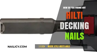Mastering Hilti Decking Nails: A Step-by-Step Selection Guide