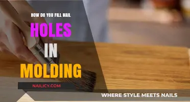 Easy Steps to Seamlessly Fill Nail Holes in Molding
