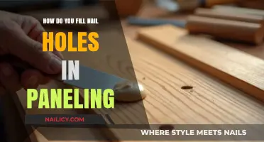 Easy Steps to Seamlessly Fill Nail Holes in Wood Paneling