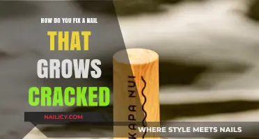 Repairing a Cracked Nail: A Simple Guide