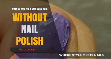 Quick Fix for Smudged Nails: No Polish Needed!