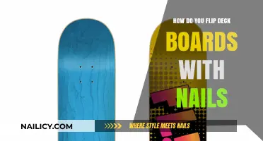 Efficiently Flipping Deck Boards with Nails: A Step-by-Step Guide