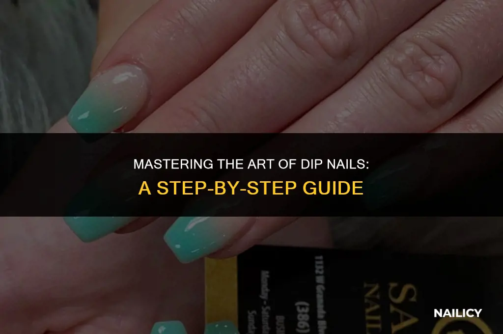 how do you get a fill with dip nails