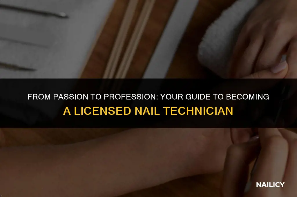 how do you get a license to do nails