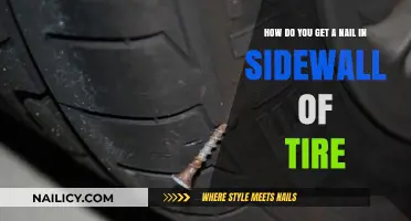 Tire Trouble: How to Handle a Nail in the Sidewall