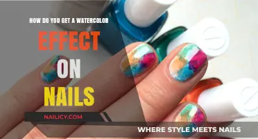 Achieving a Stunning Watercolor Effect on Your Nails: A Step-by-Step Guide
