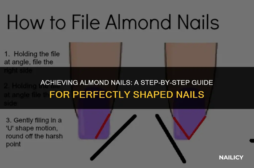 how do you get almond nails