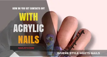 Effortlessly Remove Contacts with Acrylic Nails: A Step-by-Step Guide