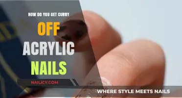 Easy Tips to Remove Curry Stains from Acrylic Nails