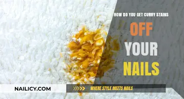 Nail Care Hacks: Removing Curry Stains from Your Nails